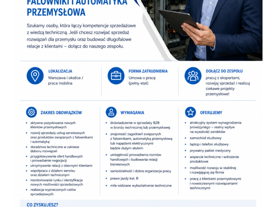 oferta pracy handlowiec