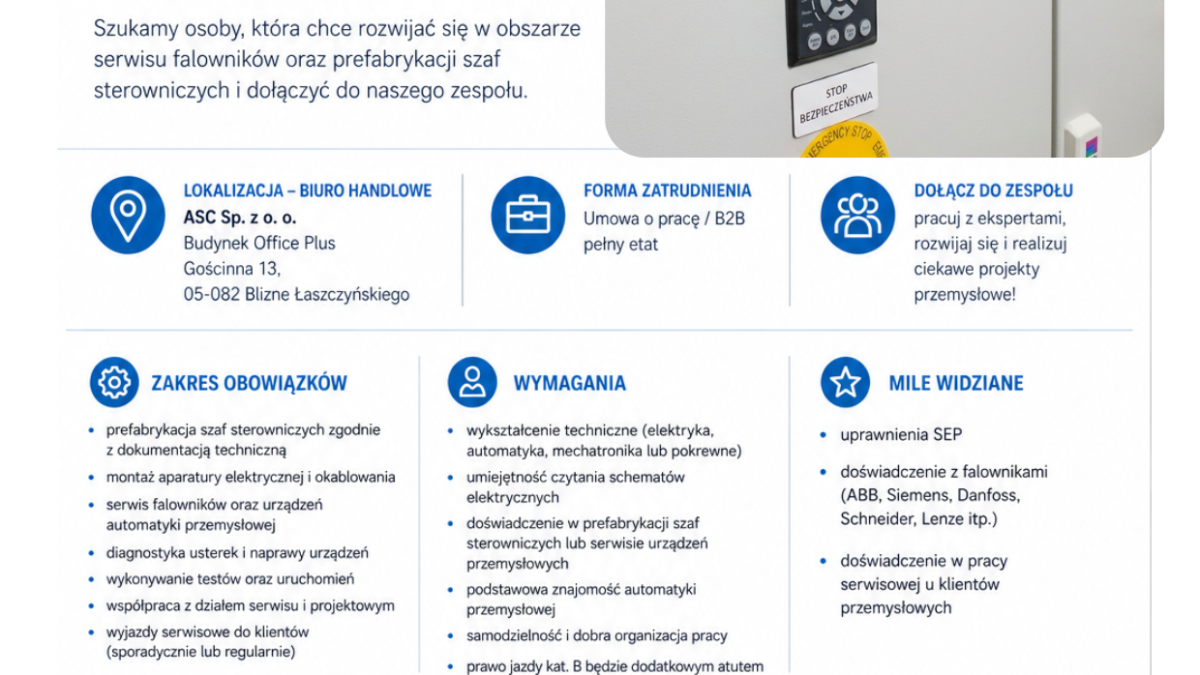 serwisant oferta pracy